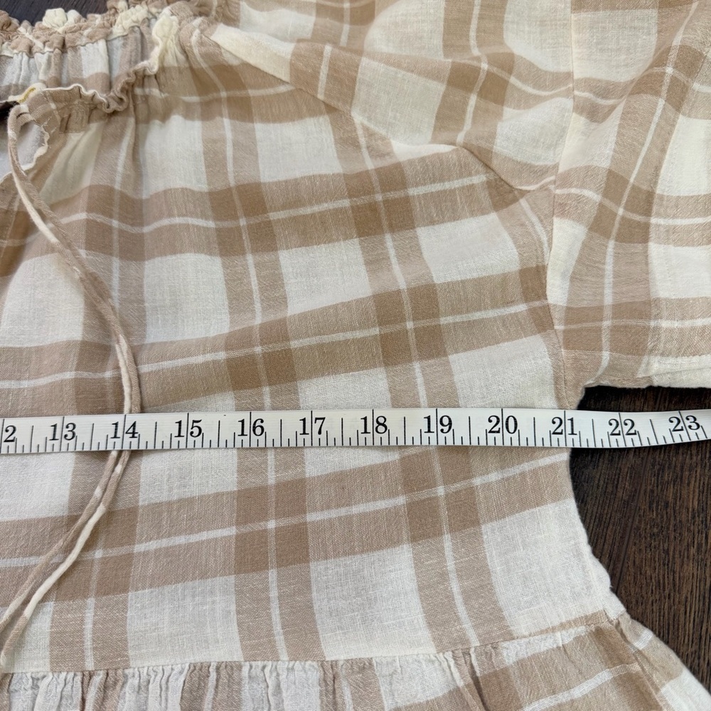 Pilcro by Anthropologie The Bette Babydoll Top Size Small - Picture 10 of 11